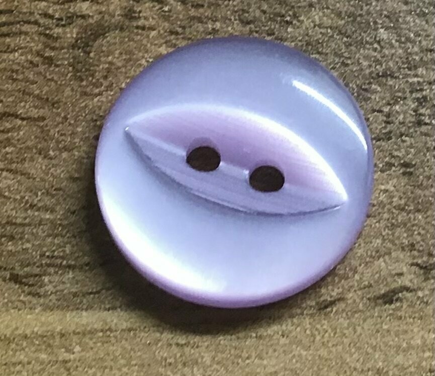 15mm Fisheye Buttons in Baby Pink