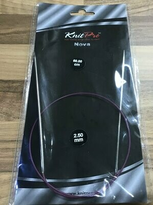 Knit Pro Nova Circular Needles 2.50mm x 60.00 cm