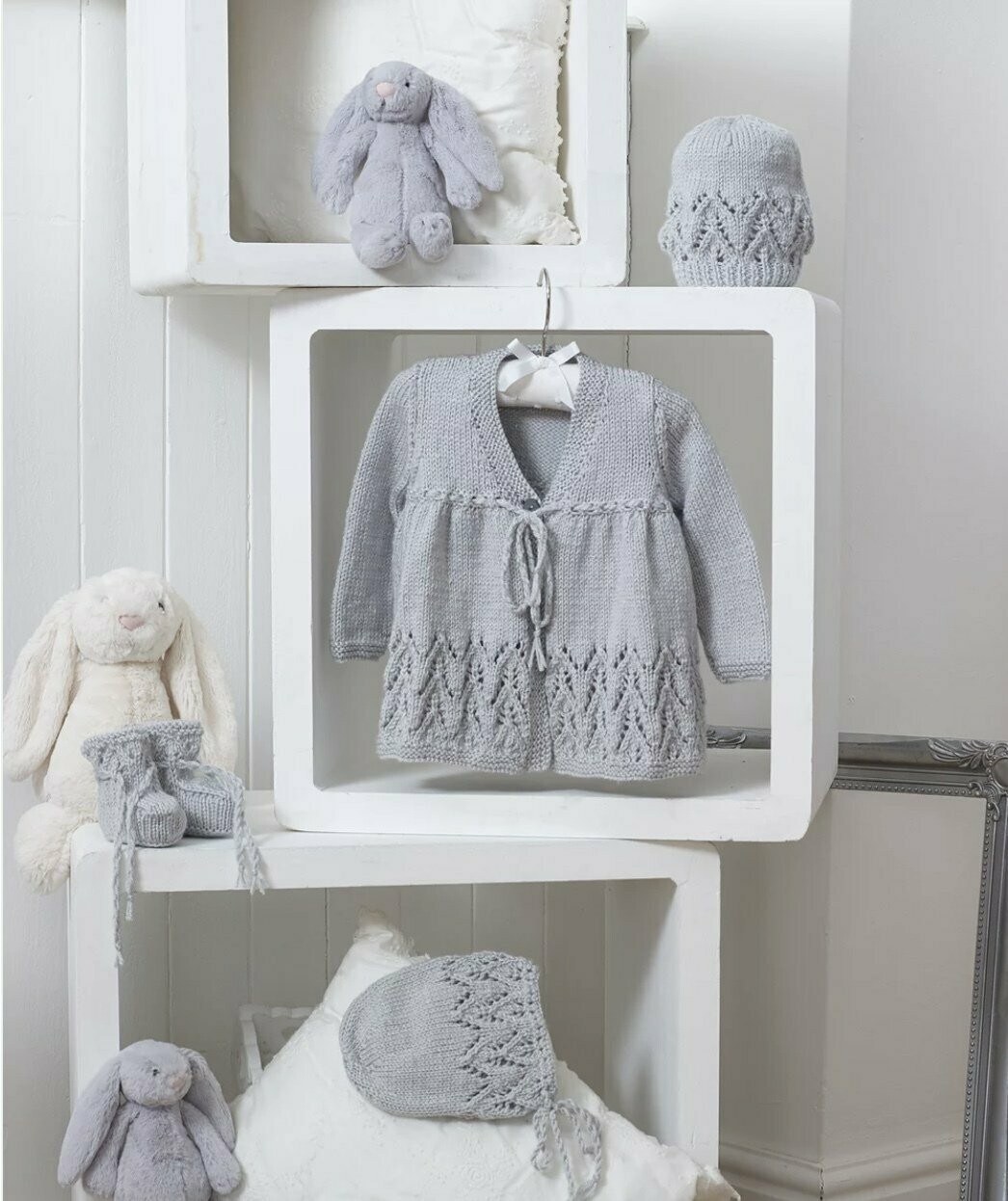 CY1319 Cygnet  Pure Baby DK Lacy Layette 12-20 inc
