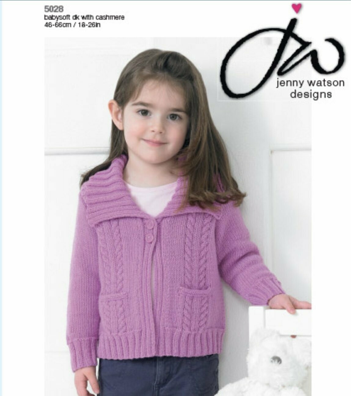 5028 Jenny Watson Babysoft DK With Cashmere 18/26 inches