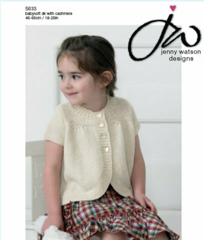 5033 Jenny Watson Babysoft DK With Cashmere 18/26 inch
