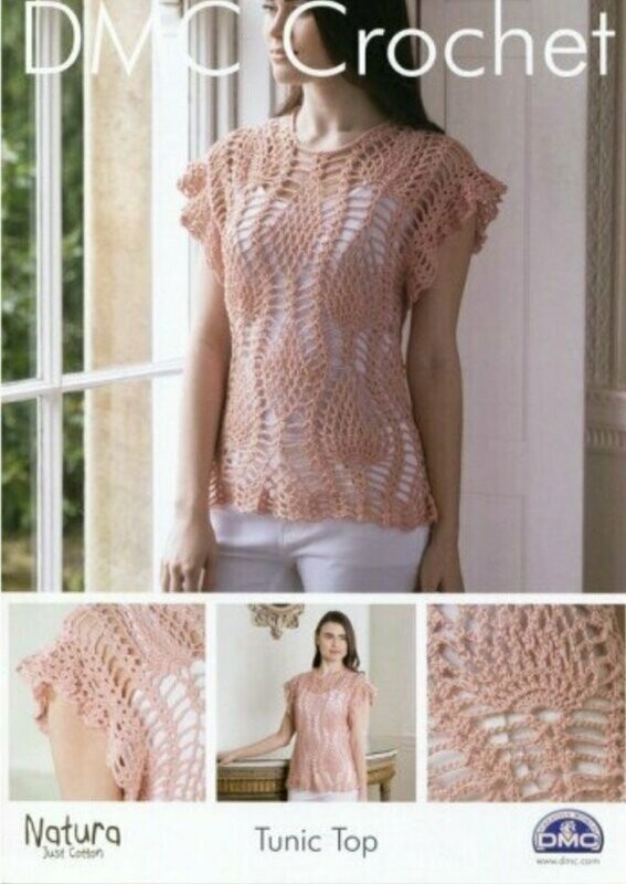 DMC Crochet Tunic Top