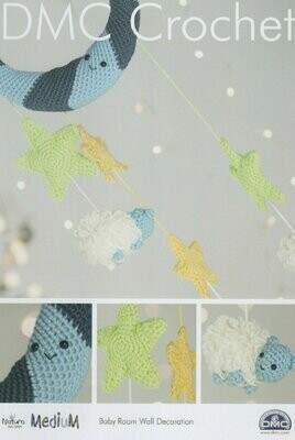 DMC Crochet Baby Room Wall Decoration