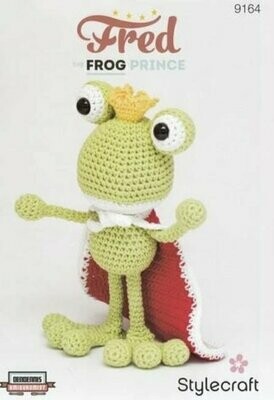 Stylecraft Crochet Fred the Frog Prince