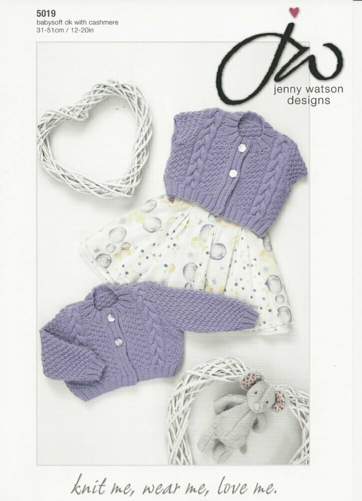 Jenny Watson 5019 Dk with Cashmere Cardigans