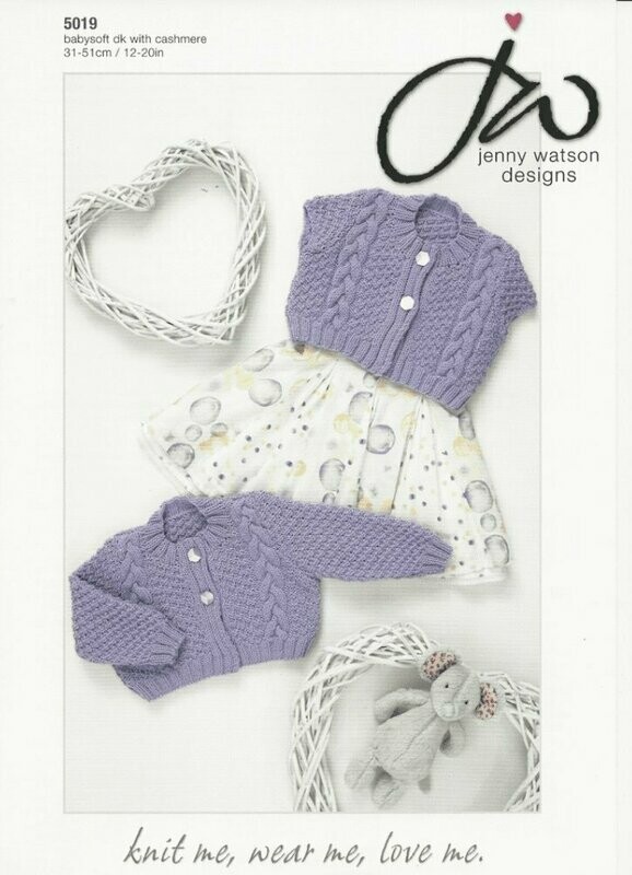 Jenny Watson 5019 Dk with Cashmere Cardigans