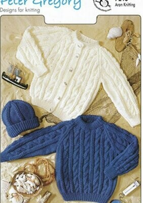 Peter Gregory 7215 Sweater, Cardigan Hat