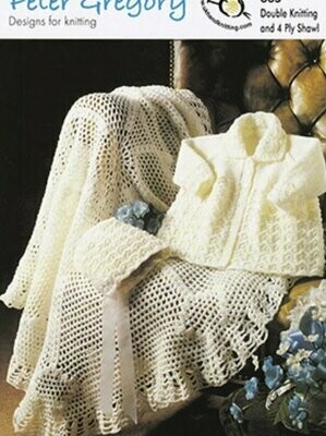 665 Peter Gregory Babies Coat, Bonnet and Shawl