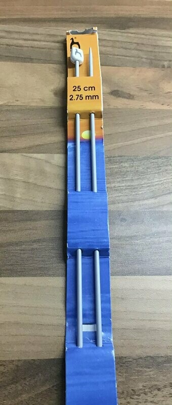 Pony 2.75mm x 25cm Needles