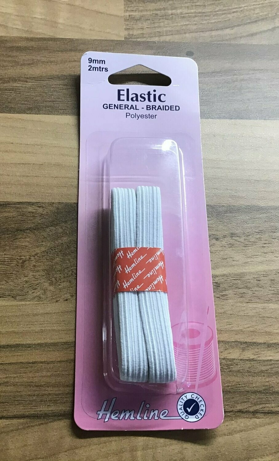 Hemline Elastic 9mm x 2 mtrs