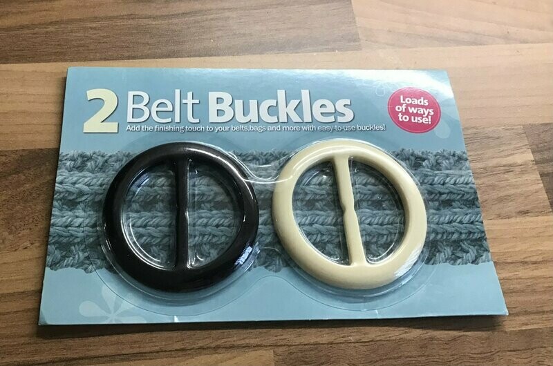 2 Belt Buckles finishing touch to any bag or belt