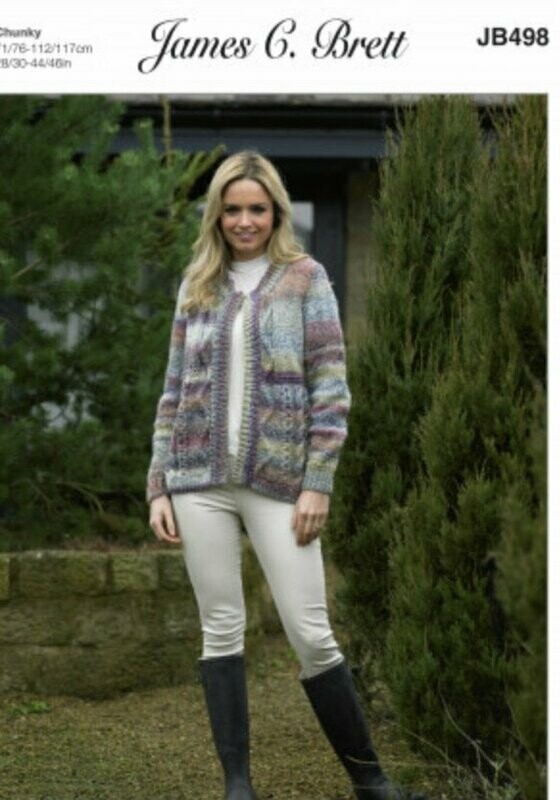JB498 James c Brett Chunky 28-46 inches 