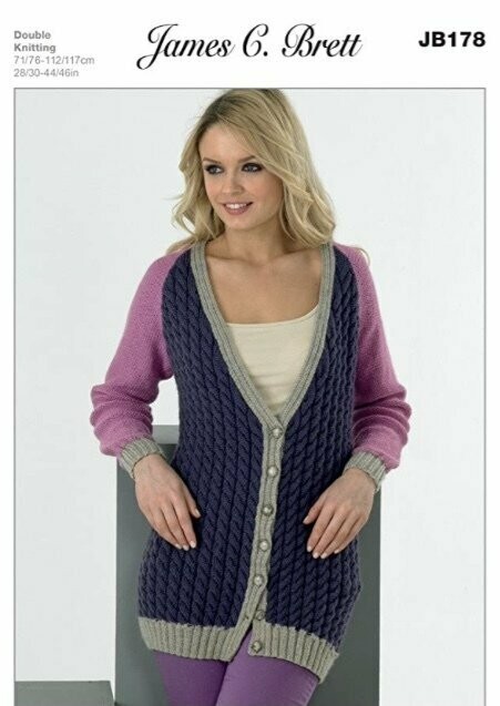 JB178 James C Brett Double Knitting 28-30 inches 