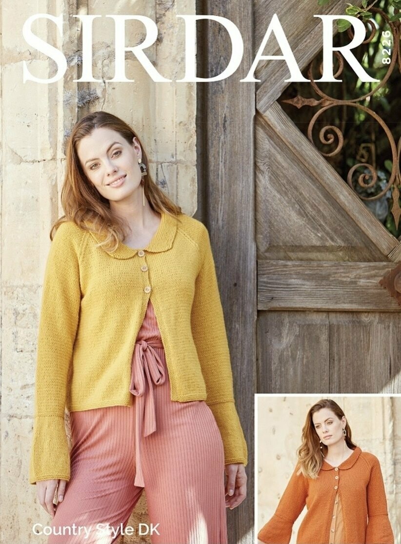 8226 Sirdar Jacket 32-54 inches
