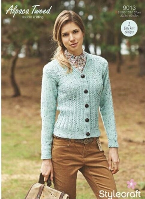 9013 Stylecraft cardigan 32-42 inches