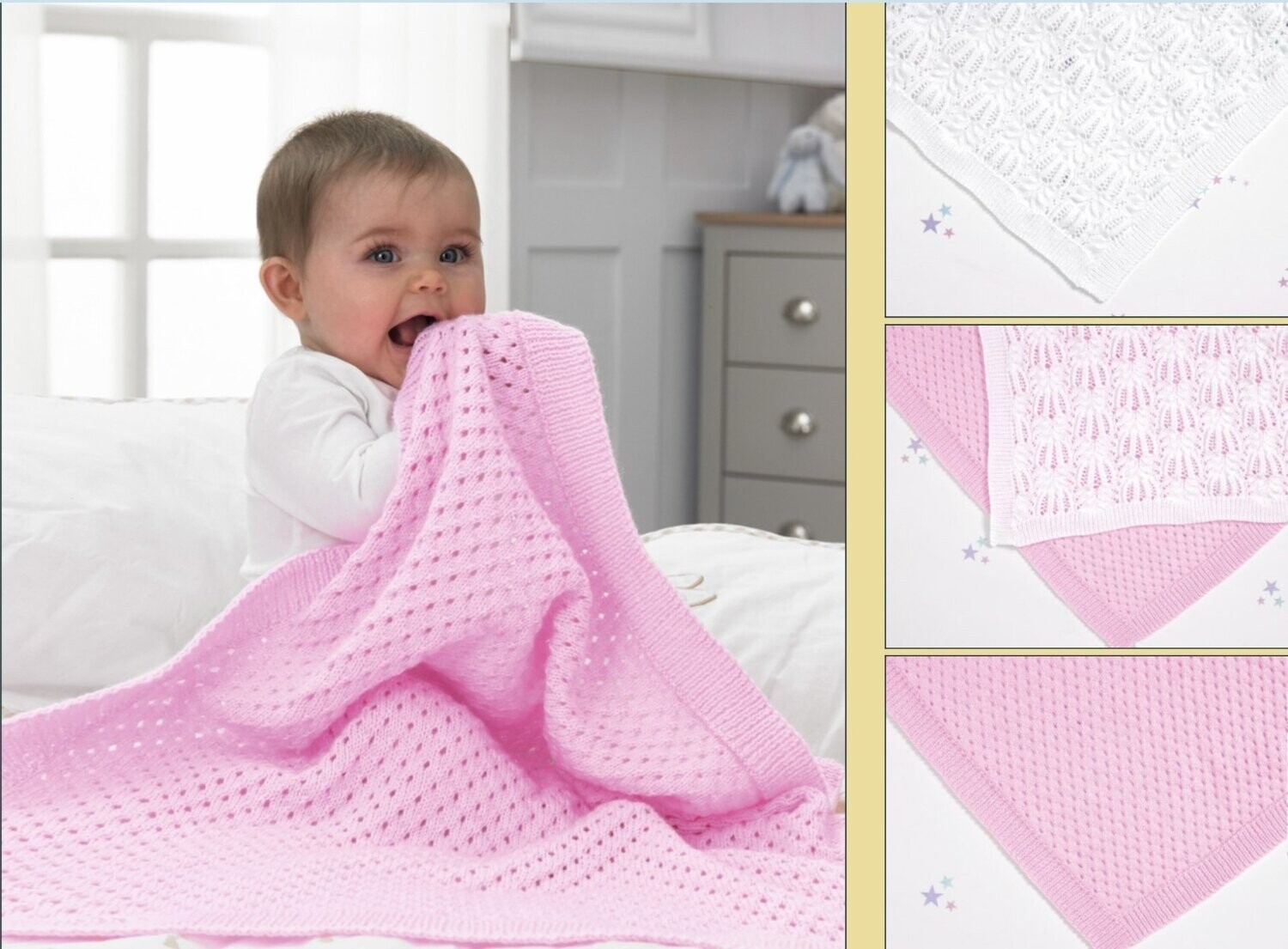 PP029 4 ply 4 size blanket Wendy Peter Pan