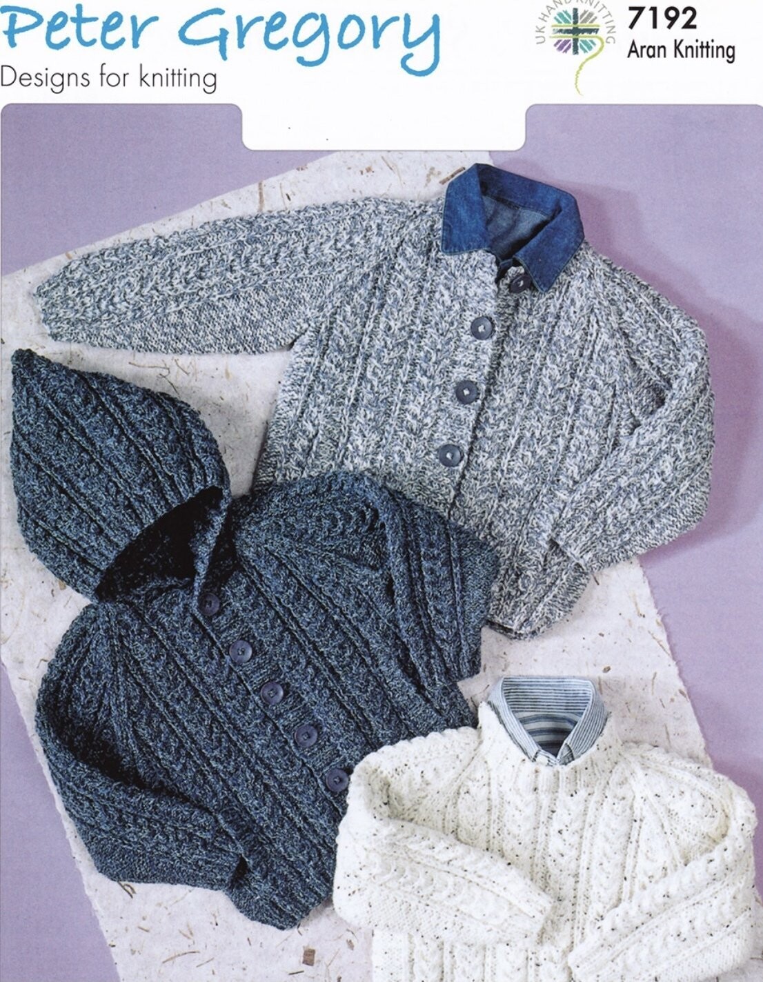 Peter Gregory 7192 Aran Pattern 20-30 inches