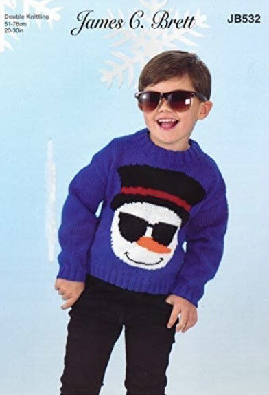 Jb532 Snowman Christmas jumper