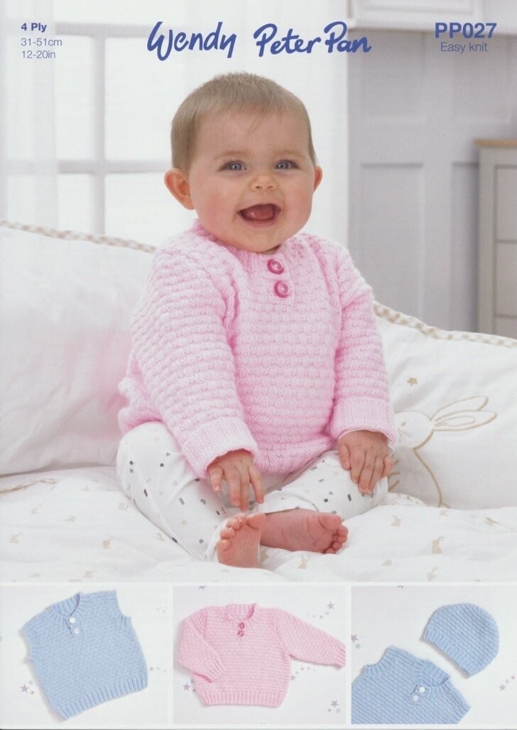 PP027  Wendy Peter Pan 4 ply 12-20 inches