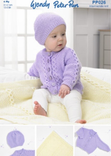 Peter Pan Pp026 Intermediate Knit 4 Ply 12-20 Inches