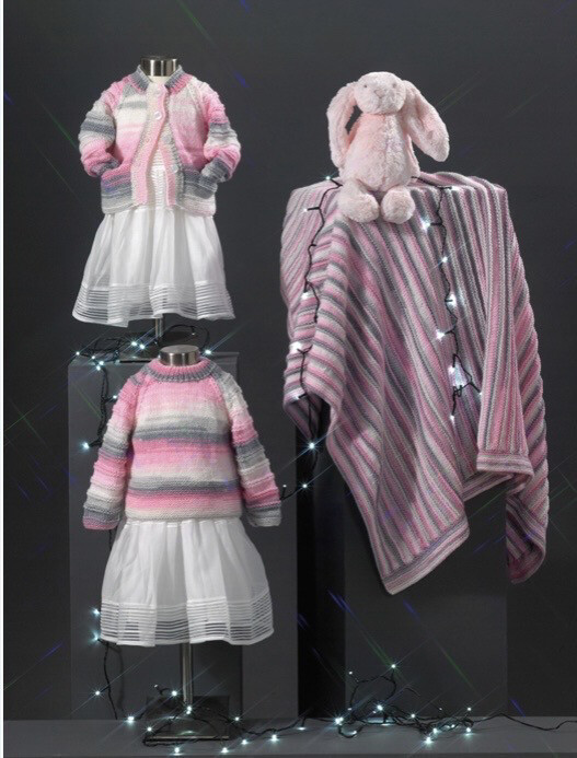 Jb706 Dk 14-22 Cardigan Jumper Blanket