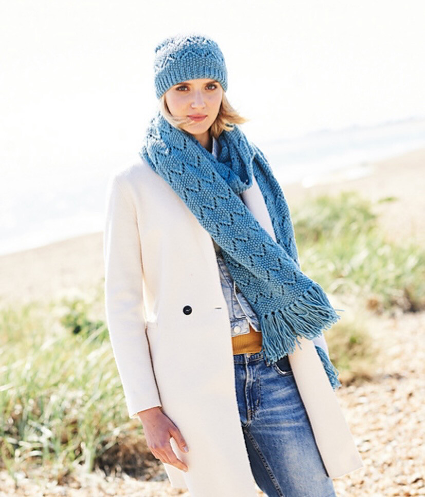 Ukhka205 Aran scarves Hats