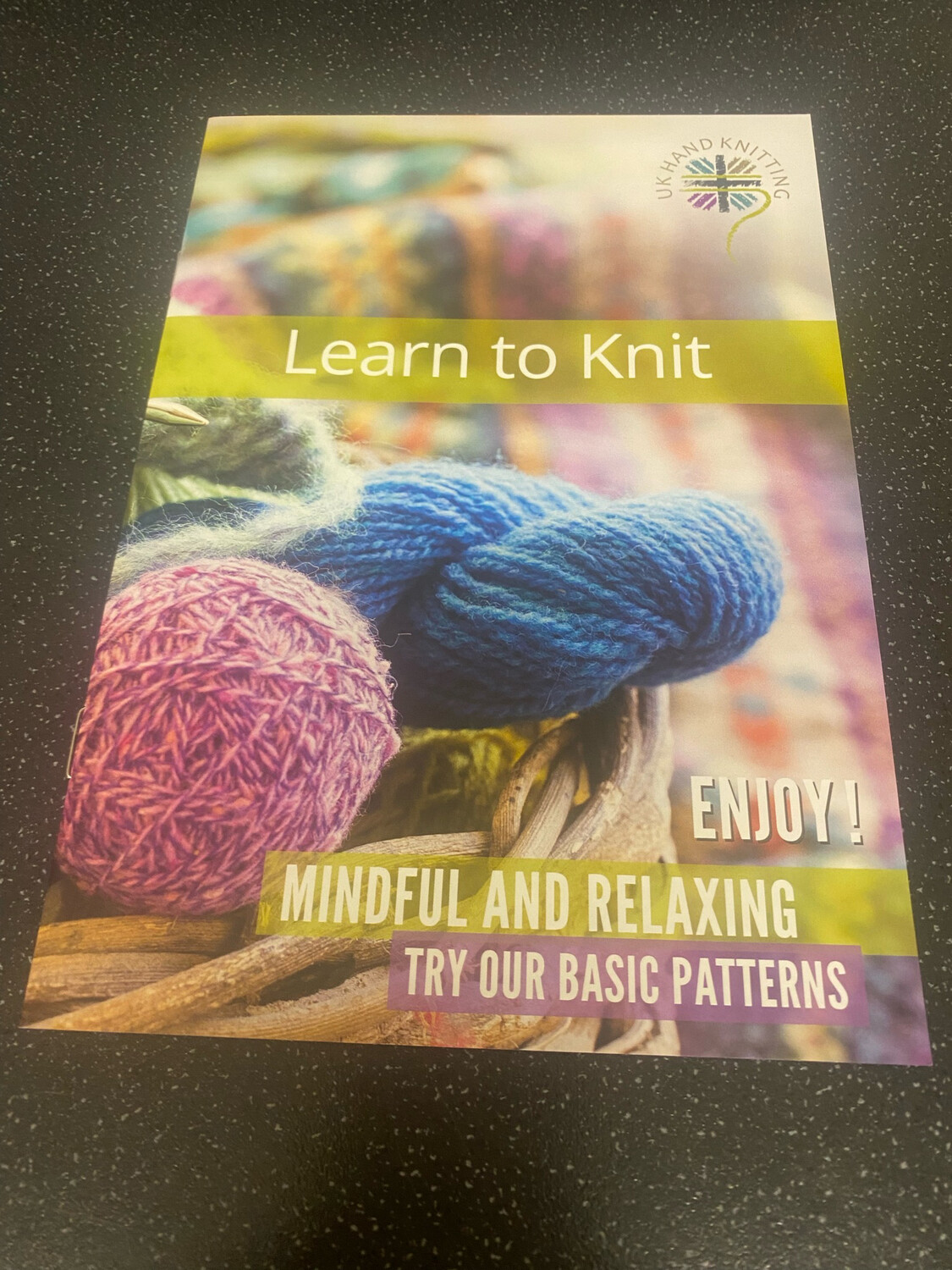 Learn To Knit Booklet