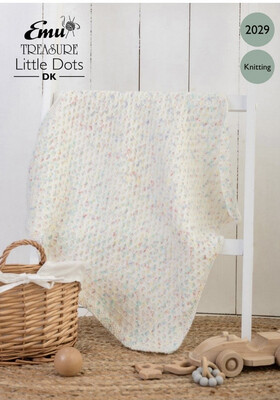Emu 2029 Blanket Pattern Little Dots Teapot