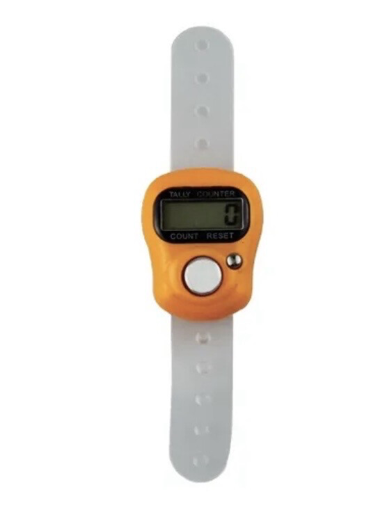 Digital Row Counter Colour May Vary