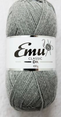 Emu Classic Dk Light Grey 100 Gram Ball