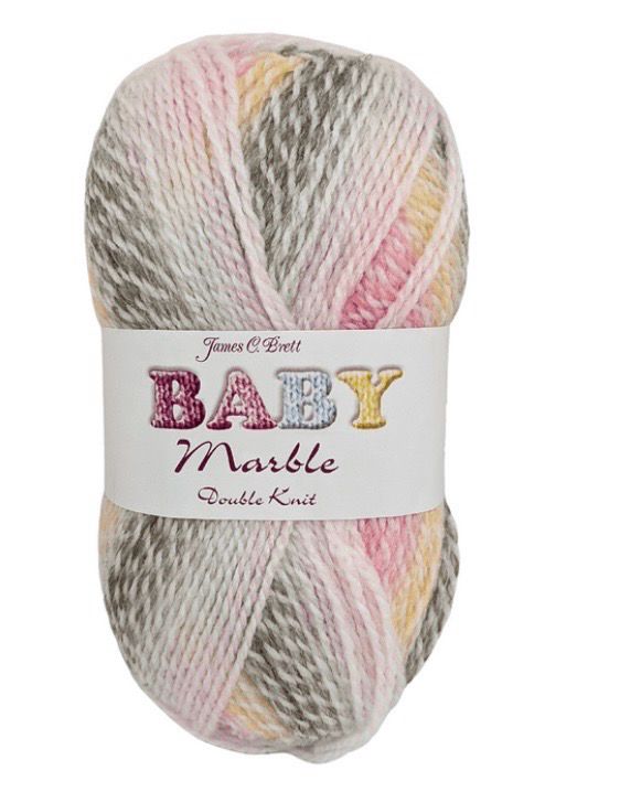James Brett Baby Marble 100 Grams