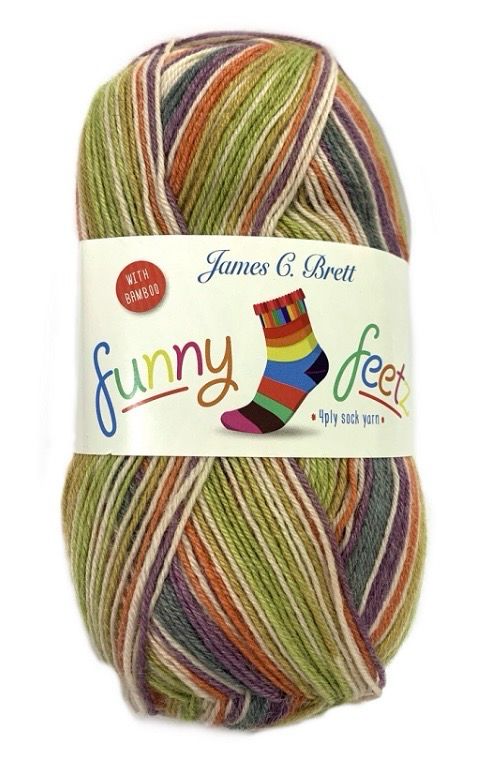 James Brett Funny Feet Sock Yarn