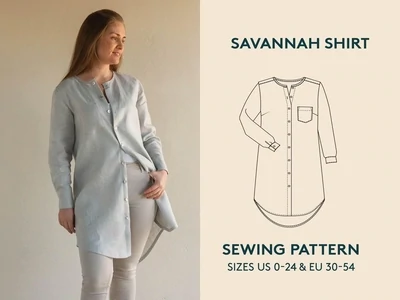 Savannah shirt dress