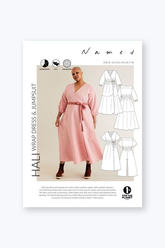 HALI wrap dress
