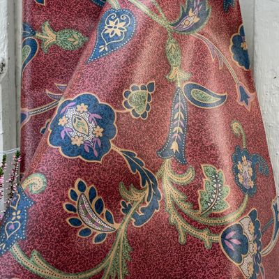 Mönstrad bomull Mönstrad bomull