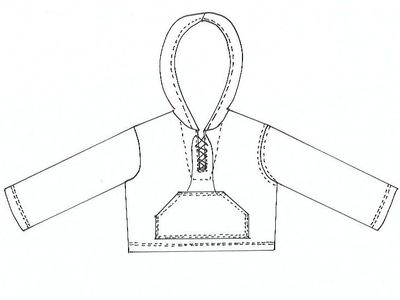 Hedda HOODIE 2:a hands sortering Hedda HOODIE 2:a hands sortering