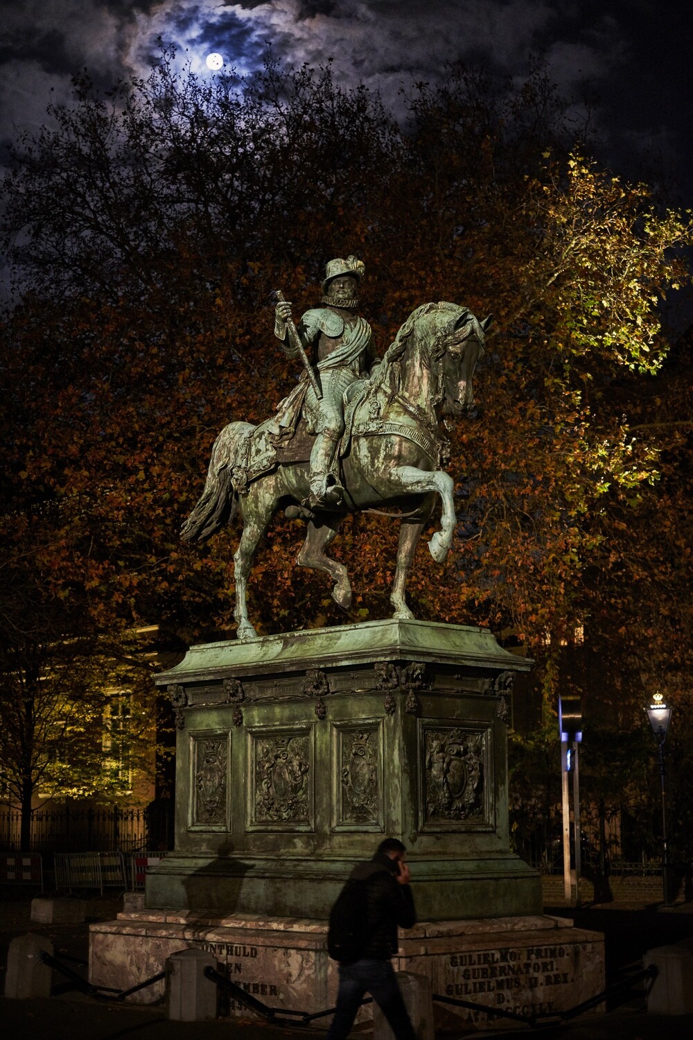 Standbeeld Willem I Noordeinde / Statue of William the Silent