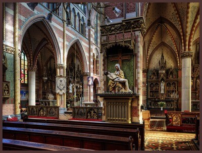 Jacobus de Meerdere Kerk / Church of St. James the Greater, The Hague  (CF026069)