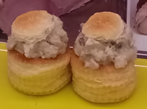 Bouchée à la reine de volaille