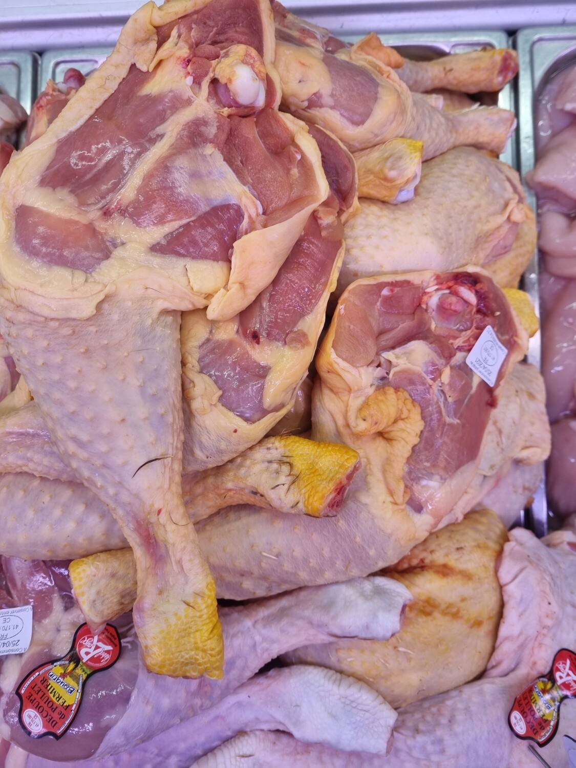 Cuisse de poulet fermier rôtie