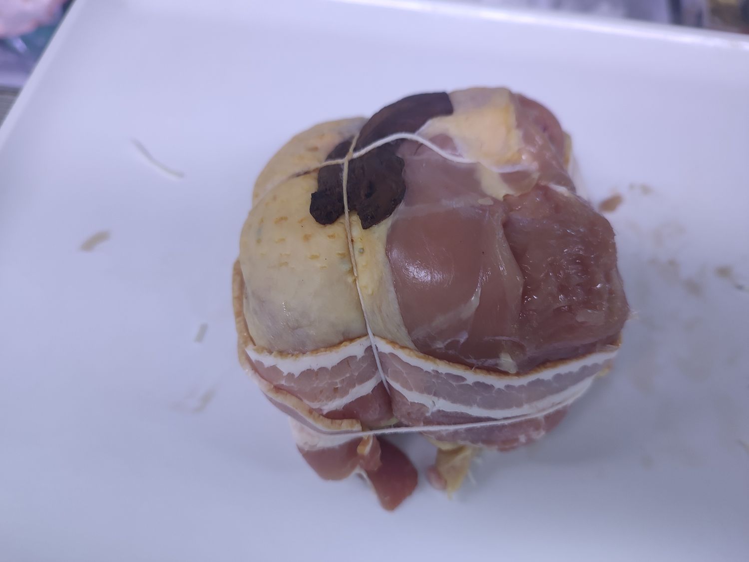 Paupiette de pintade aux cèpes