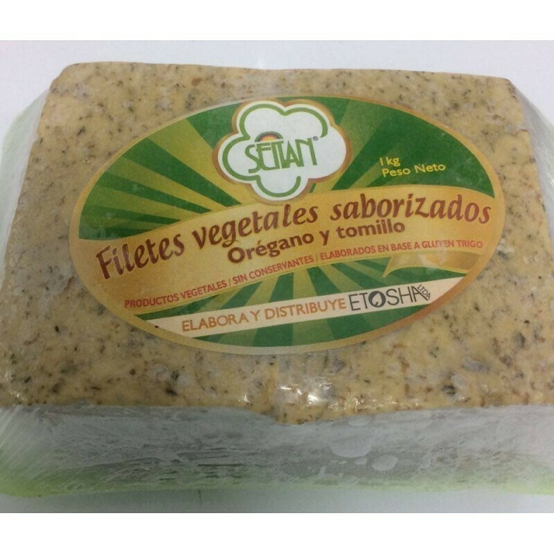 FILETES SABORIZADOS 1KG SEITAN