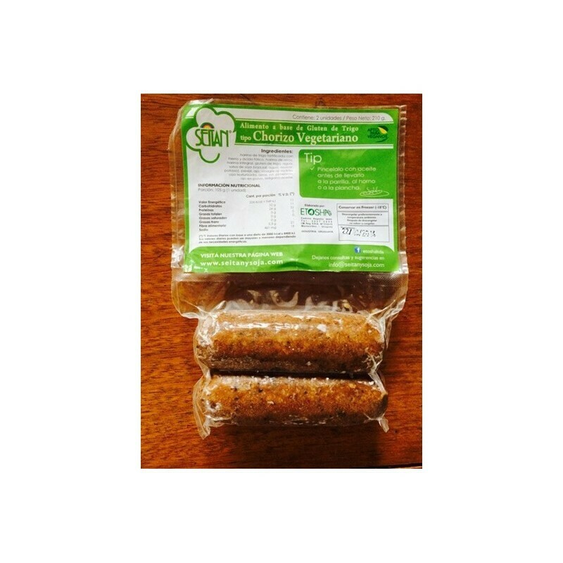 CHORIZOS DE SEITAN 210G SEITAN
