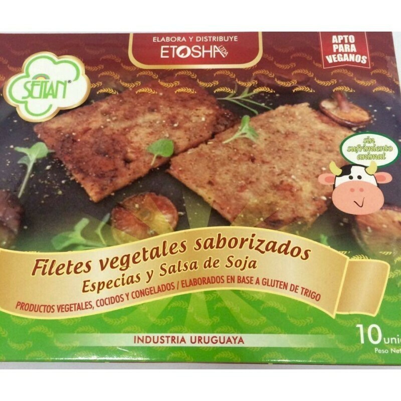FILETES SABORIZADOS 1KG SEITAN