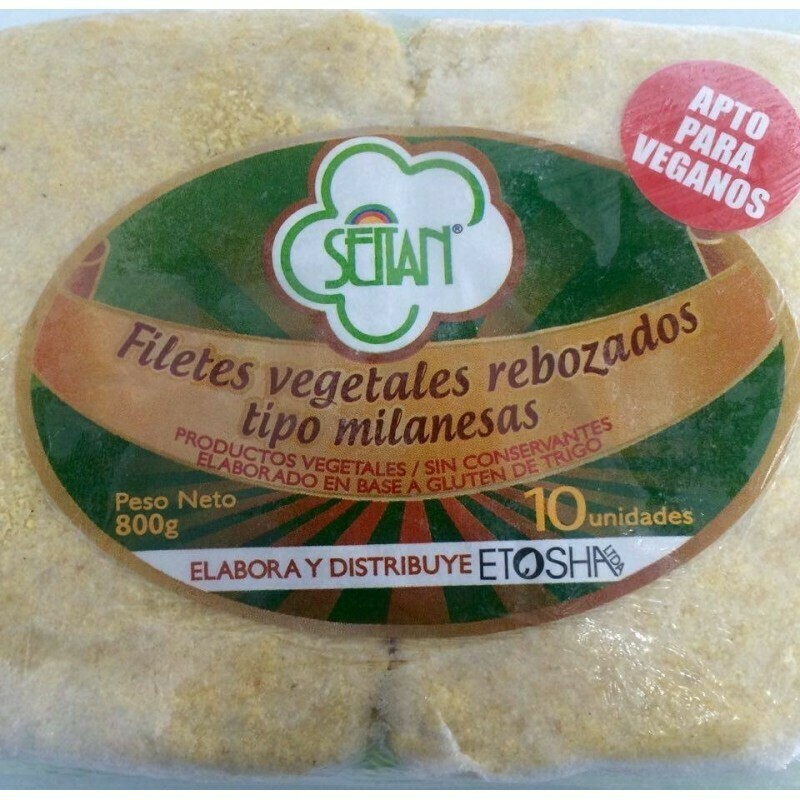 MILANESAS DE SEITAN X10 800G SEITAN
