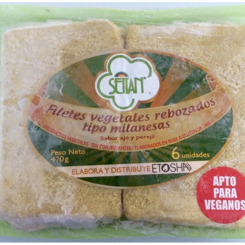 MILANESAS DE SEITAN X6 470G SEITAN