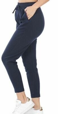 NAVY ANKLE ACTIVE PANT