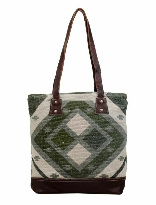CHECKERED TOTE BAG