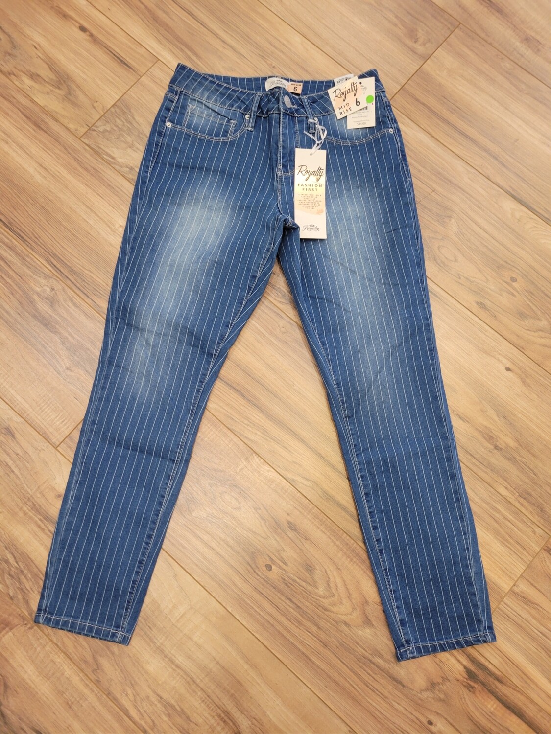 Perfect Pinstripe Jeans