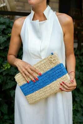 WICKER CLUTCH